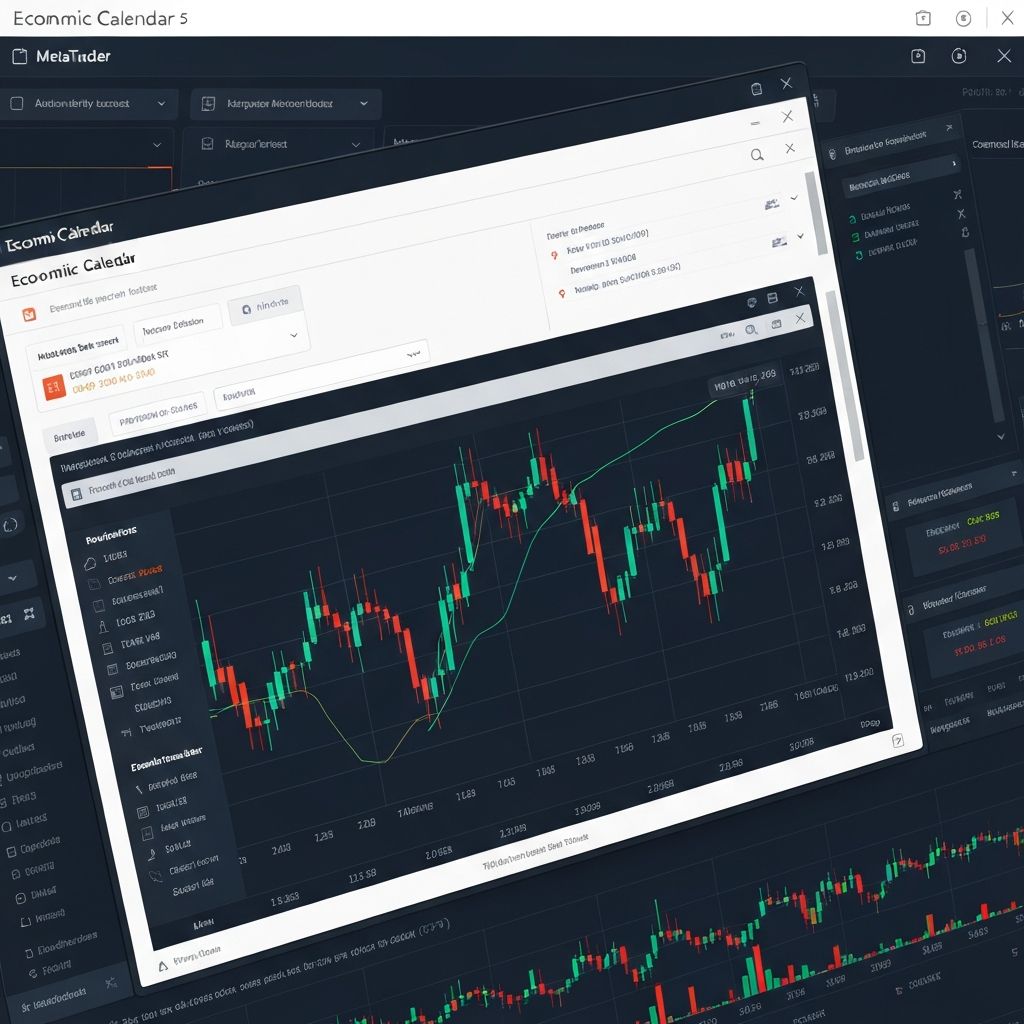 MT5 Economic Calendar and Charts