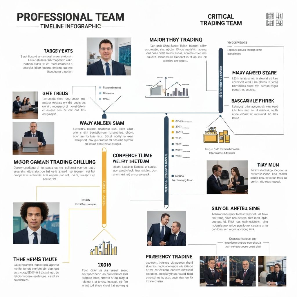 Company Timeline: key milestones — launch, first version, analytics launch, ecosystem expansion